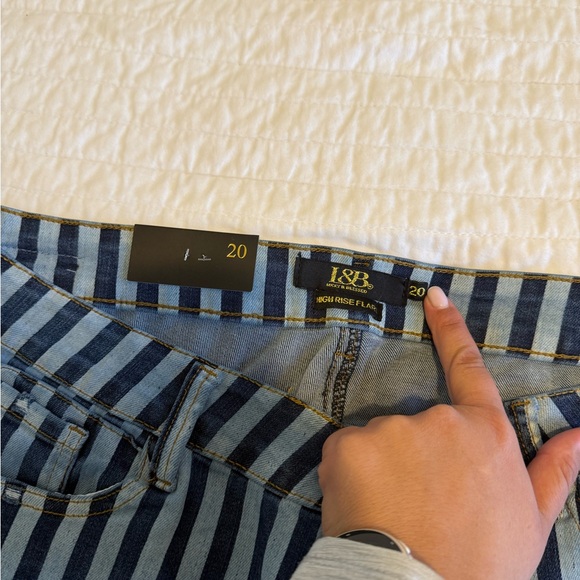 L&B Flare Bellbottom Jeans Plus Size 20 - Picture 5 of 9